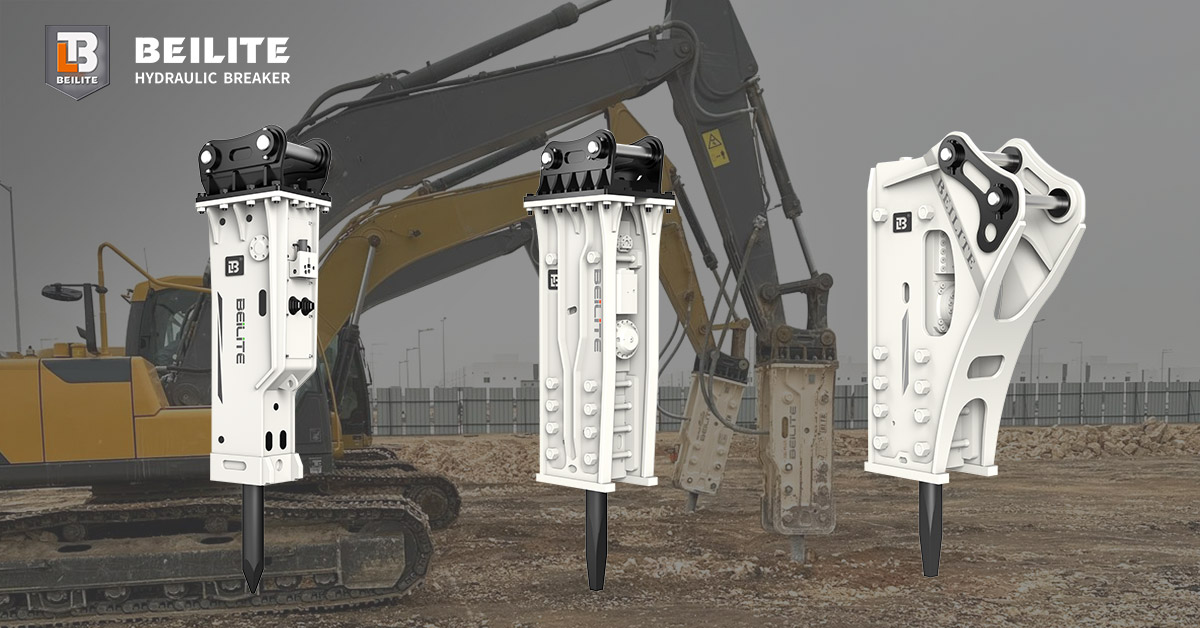 Beilite (BLT)'s 3 range - heavy hydraulic breakers Beilite (BLT)'s 3 range - heavy hydraulic breakers
