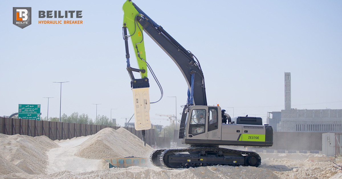 Discover Beilite Low Vibration Excavator Hydraulic Breaker for Skid Steers Loaders & Excavators