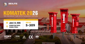 Join BEILITE at KOMATEK 2026 – Leading Construction Machinery Exhibition in Türkiye