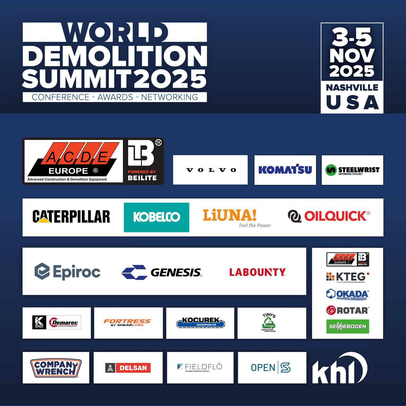 BLTB 280-5-W-AC15 Wins the 2025 World Demolition Award for Innovation – Tools & Attachments